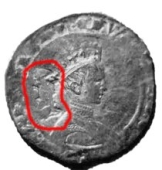Gegenstempel rot markiert